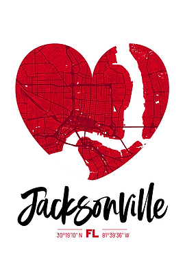 Jacksonville City Map