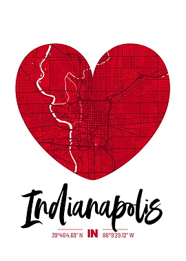 Indianapolis City Map