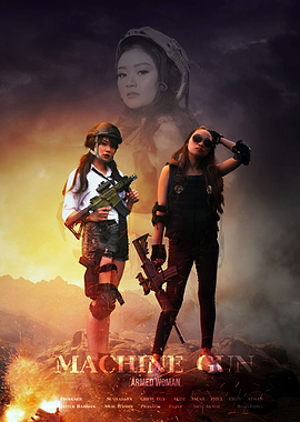Machine Gun Armed Women