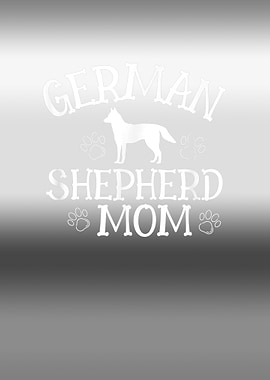 German Shepherd Painting