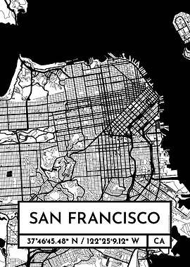 San Francisco City Map