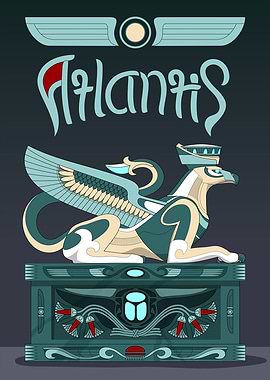 Atlantis night sphinx