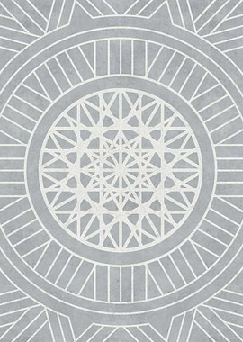 Grey Mandala
