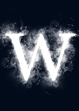 w letter smoky