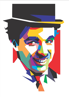 Art charlie chaplin Smile