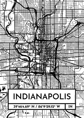 Indianapolis City Map
