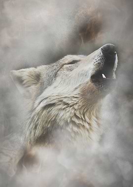 Howling wolf