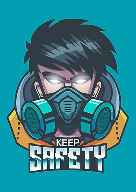 keep safety with mask