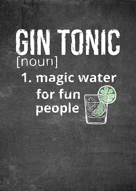 Gin Tonic Funny Definition