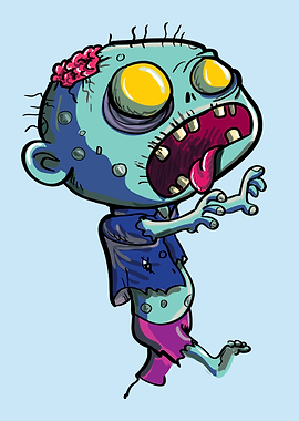 Zombie Untot Geschenk