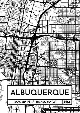 Albuquerque City Map
