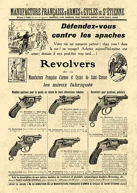 GUNS french advert 1912