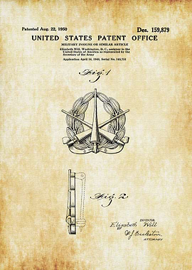Army Insigne Patent