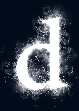 d small letter smoky