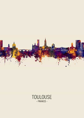 Toulouse Skyline France