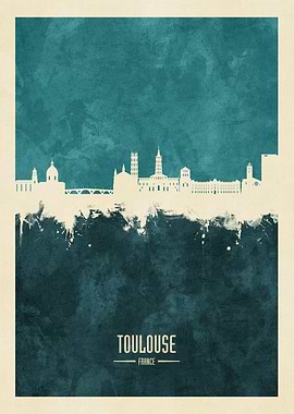 Toulouse Skyline France