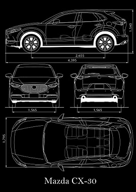 Mazda CX30 2019 Blueprint