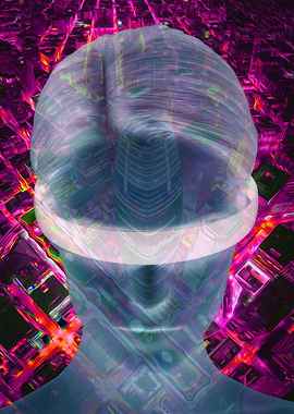 Bionic Woman in City