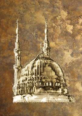 Islamic madinah mosque