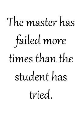 The Master Has Failed