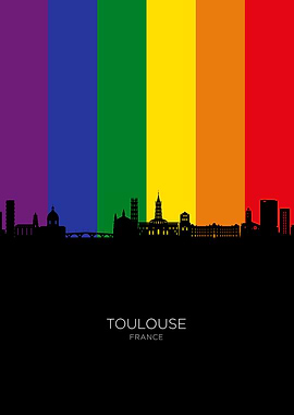 Toulouse Skyline France