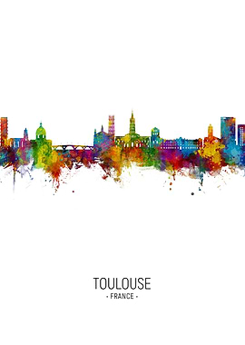 Toulouse Skyline France