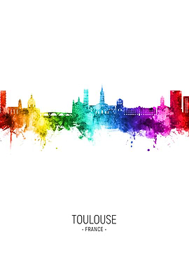 Toulouse Skyline France