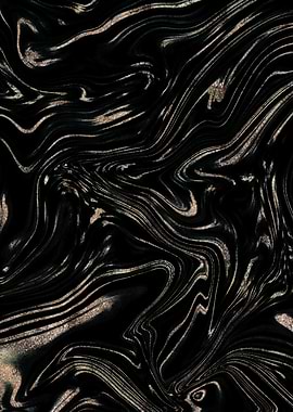 Gold Glitter Marble 1