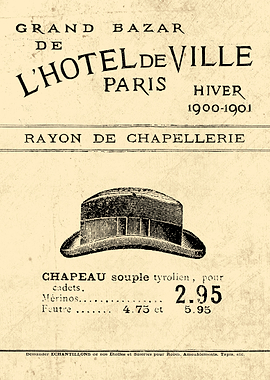 CHAPEAU TYROLIEN 1900