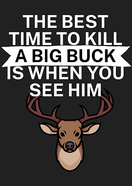 Hunting big buck