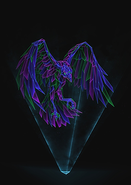 Raven Hologram
