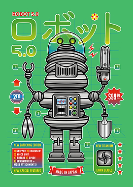 Robot 5 Gardening Editio