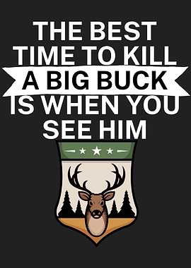 Hunting big buck