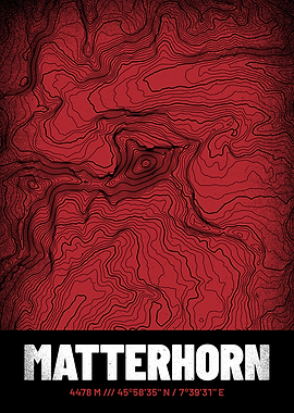 Matterhorn Topographic Map