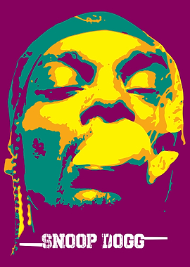 snoop dogg pop art design2