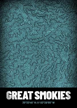 Great Smoky Mountains Map