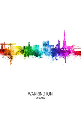 Warrington Skyline England