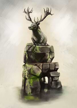 Stone Deer