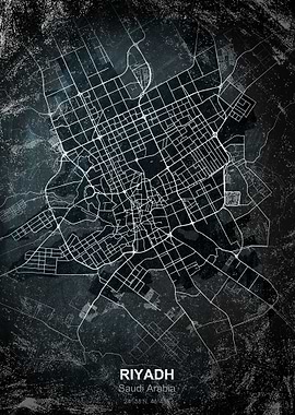 riyadh chalk map