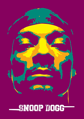 snoop dogg pop art design1