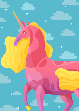 Magenta Unicorn