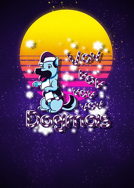 German Shepherd Retro