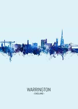 Warrington Skyline England