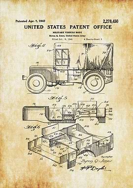 Covered Willys Military