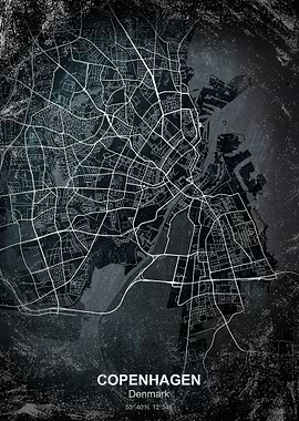 copenhagen chalk map