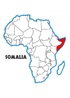 Somalia Map