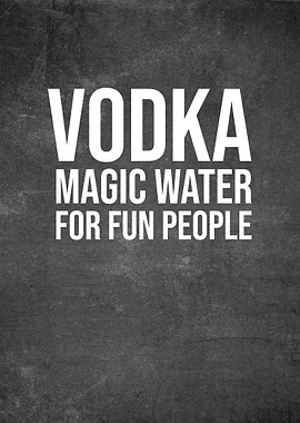 Vodka Magic Water