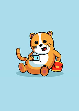 Fat Cat illustration