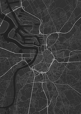 Antwerp Belgium Map
