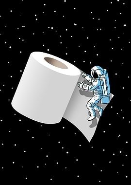 Galactic toilet paper
